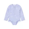 Costum de baie intreg cu maneca lunga cu protectie UV 40+ - Dreamy Lavender - Little Dutch