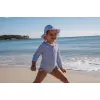 Costum de baie intreg cu maneca lunga cu protectie UV 40+ - Dreamy Lavender - Little Dutch