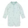 Costum de baie intreg cu maneca lunga cu protectie UV 40+ - Ocean Adventure - Little Dutch
