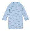 Costum de baie intreg cu maneca lunga cu protectie UV 40+ - Ocean Splash - Little Dutch