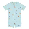 Costum de baie intreg cu maneca scurta - Ocean Friends - Little Dutch