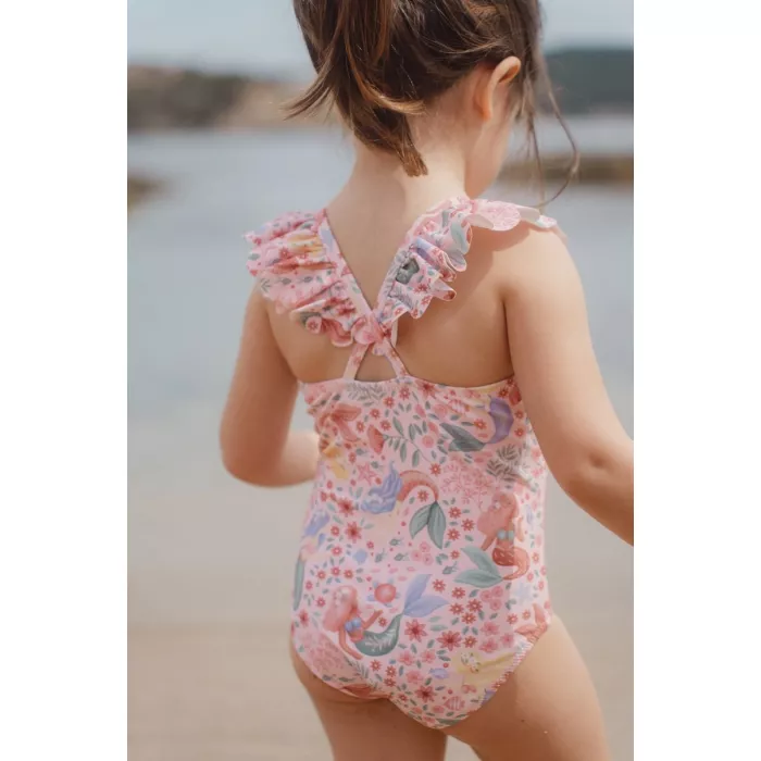 Costum de baie intreg cu volane - Dreamy Mermaid - Little Dutch