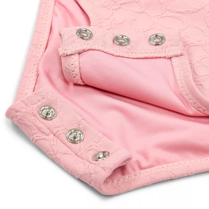 Costum de baie intreg cu volane - Dreamy Pink Rose - Little Dutch