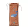 Ochelari de soare pentru copii - Ocean Brown Stripes - Little Dutch