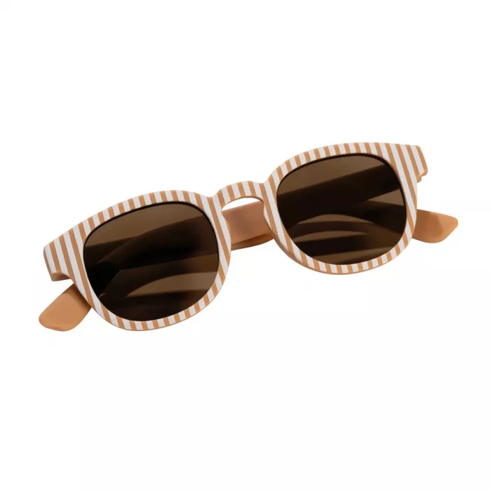 Ochelari de soare pentru copii - Ocean Brown Stripes - Little Dutch