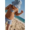 Palarie bucket de soare - Ocean Blue - Little Dutch