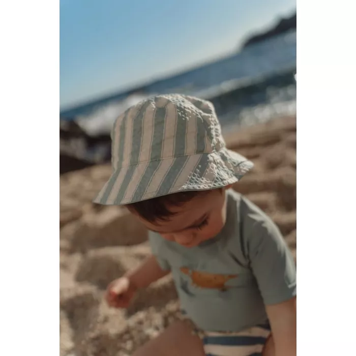 Palarie bucket de soare - Ocean Breeze - Little Dutch
