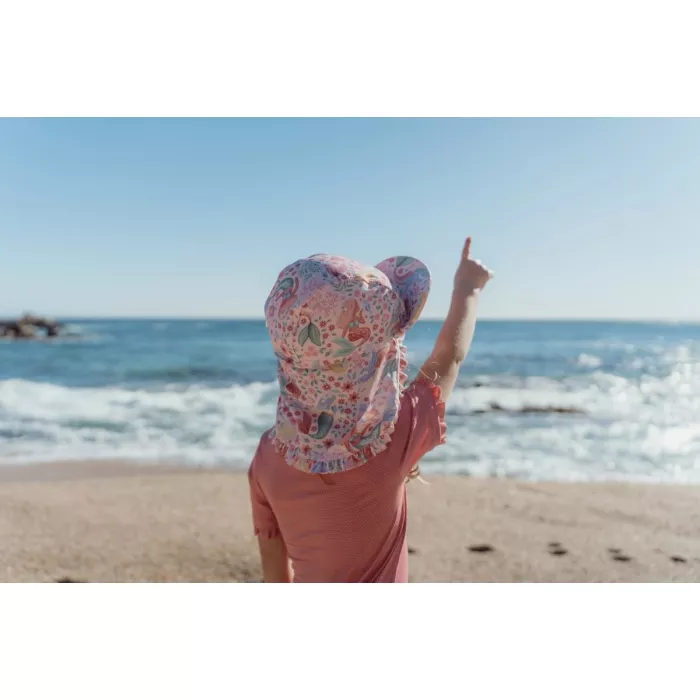 Palarie de soare cu protectie UV 40+ - Dreamy Mermaid - Little Dutch