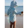 Palarie de soare cu protectie UV 40+ - Ocean Friends - Little Dutch