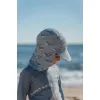Palarie de soare cu protectie UV 40+ - Ocean Splash - Little Dutch
