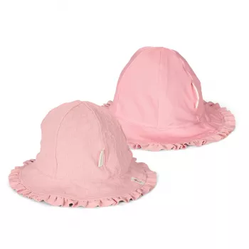 Palarie de soare - Dreamy Pink Rose - Little Dutch