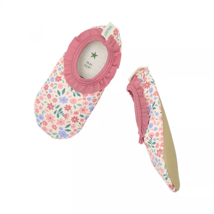 Papuci de inot pentru plaja - Dreamy Flowerfield - Little Dutch