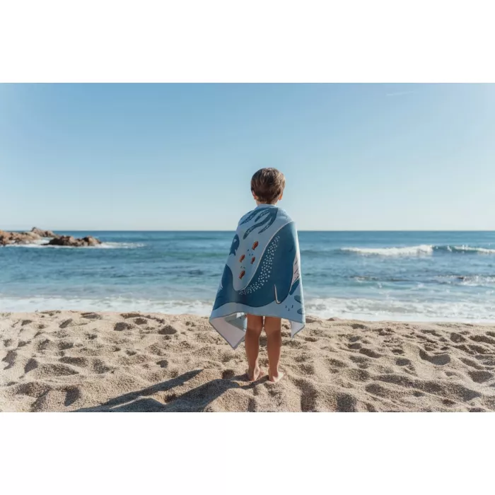 Prosop de plaja - Ocean World Blue - Little Dutch