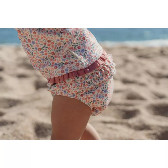 Scutec de baie reutilizabil - Dreamy Flowerfield - Little Dutch