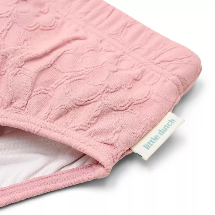 Scutec de baie reutilizabil - Dreamy Pink Rose - Little Dutch
