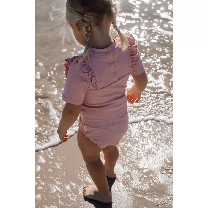 Scutec de baie reutilizabil - Dreamy Pink Rose - Little Dutch
