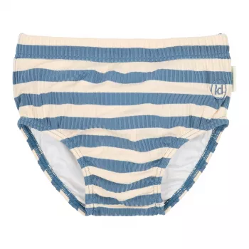 Scutec de baie reutilizabil - Ocean Blue Stripes - Little Dutch