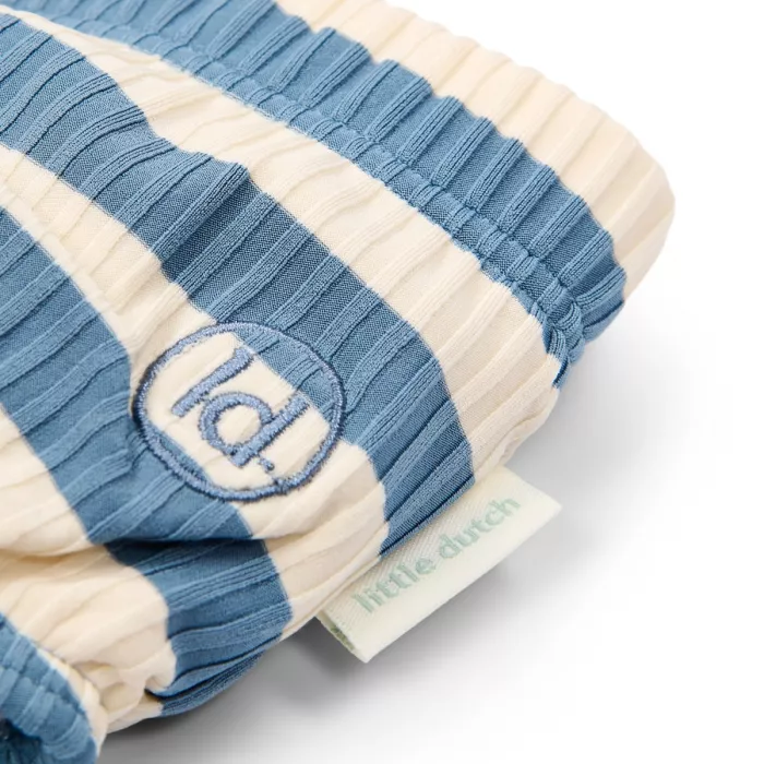 Scutec de baie reutilizabil - Ocean Blue Stripes - Little Dutch
