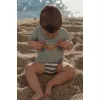 Scutec de baie reutilizabil - Ocean Blue Stripes - Little Dutch
