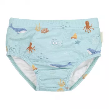 Scutec de baie reutilizabil - Ocean Friends - Little Dutch