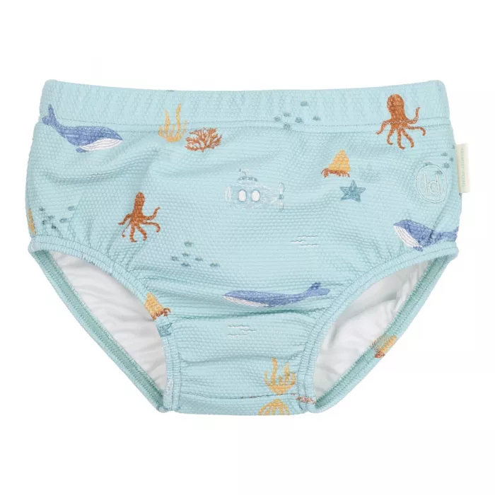 Scutec de baie reutilizabil - Ocean Friends - Little Dutch