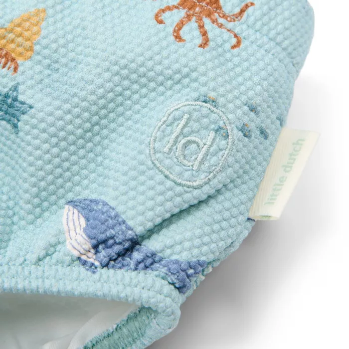 Scutec de baie reutilizabil - Ocean Friends - Little Dutch