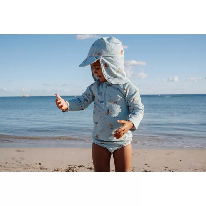 Scutec de baie reutilizabil - Ocean Friends - Little Dutch