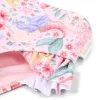 Set bluza de inot cu maneca lunga si sort de baie cu protectie UV 40+ - Dreamy Mermaid - Little Dutch