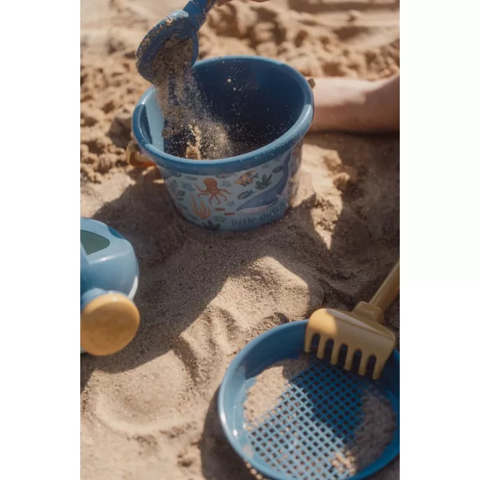Set de jucarii pentru plaja - 5 piese - Ocean World - Little Dutch