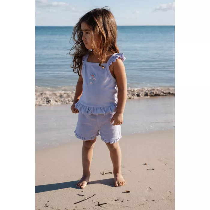 Set top si pantaloni scurti - Dreamy Purple - Little Dutch