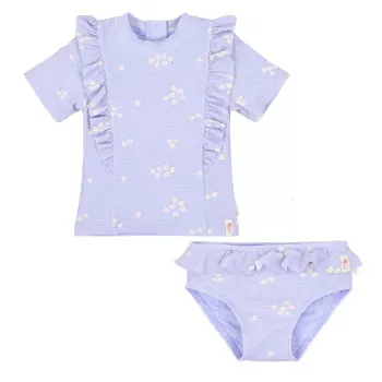 Set tricou de baie si slip de baie - Dreamy Lavender - Little Dutch