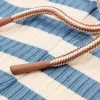 Sort de baie - Ocean Blue Stripes - Little Dutch