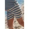 Sort de baie - Ocean Blue Stripes - Little Dutch