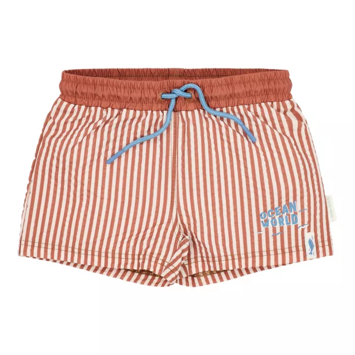 Sort de baie - Ocean Brown Stripes - Little Dutch