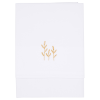 Cearsaf alb din bumbac cu broderie - Wild Flowers Ochre - 110 x 140 cm - Little Dutch Cearsaf alb din bumbac cu broderie - Wild Flowers Ochre - 110 x 140 cm - Little Dutch