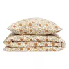 Lenjerie pentru patut - 100 x 140 cm - Vintage Little Flowers - Little Dutch