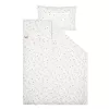 Lenjerie pentru patut - 100 x 140 cm - Sailors Bay White - Little Dutch