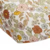 Cearsaf cu elastic pentru patut - Vintage Little Flowers - Little Dutch