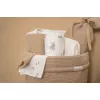 Cearsaf cu elastic pentru patut - Soft White - Little Dutch