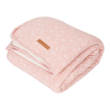 Patura pentru copii din bumbac dublata cu plus - Pure & Soft - Wild Flowers Pink - Little Dutch Patura pentru copii din bumbac dublata cu plus - Pure & Soft - Wild Flowers Pink - Little Dutch