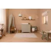 Patura din bumbac dublata cu plus - Sailors Bay White - Little Dutch