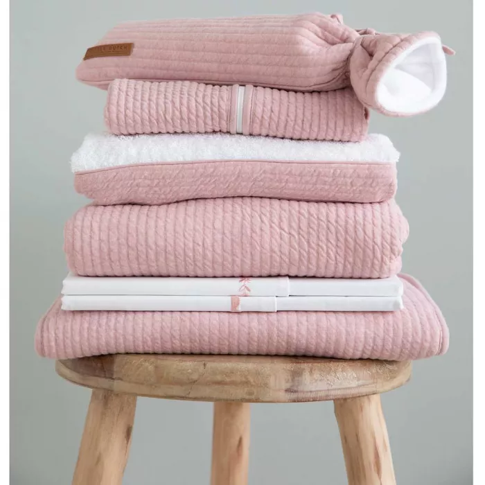 Doudou comforter pentru bebelusi - steluta - Pure Pink - Little Dutch