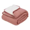 Patura din bumbac dublata cu plus - Pure Pink Blush - Little Dutch