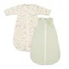 Sac de dormit 2 in 1 pentru 4 anotimpuri din bumbac organic - Safari Wonders - Little Dutch