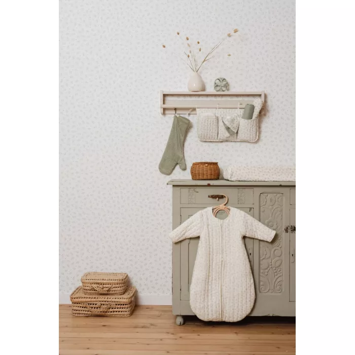 Sac de dormit cu maneci detasabile - Blueberry Leaves - Little Dutch