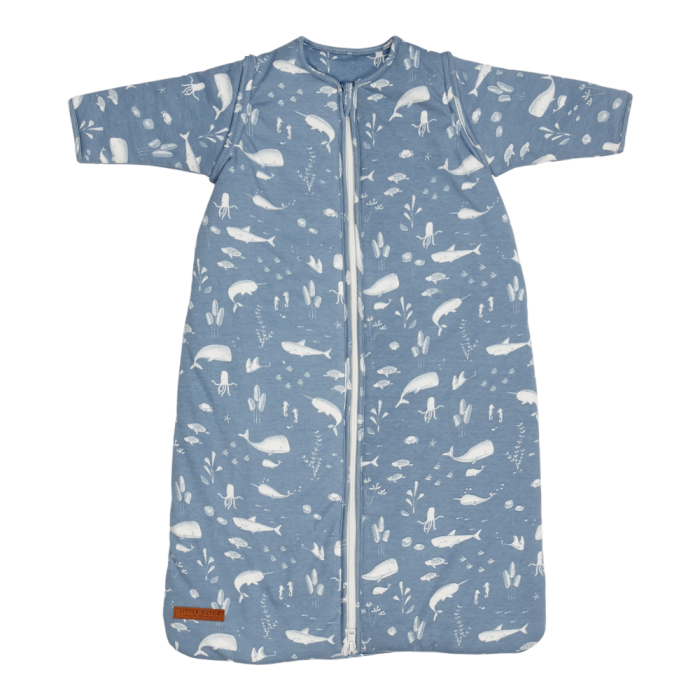 Sac de dormit cu maneci detasabile - Ocean Blue - Little Dutch Sac de dormit cu maneci detasabile - Ocean Blue - Little Dutch