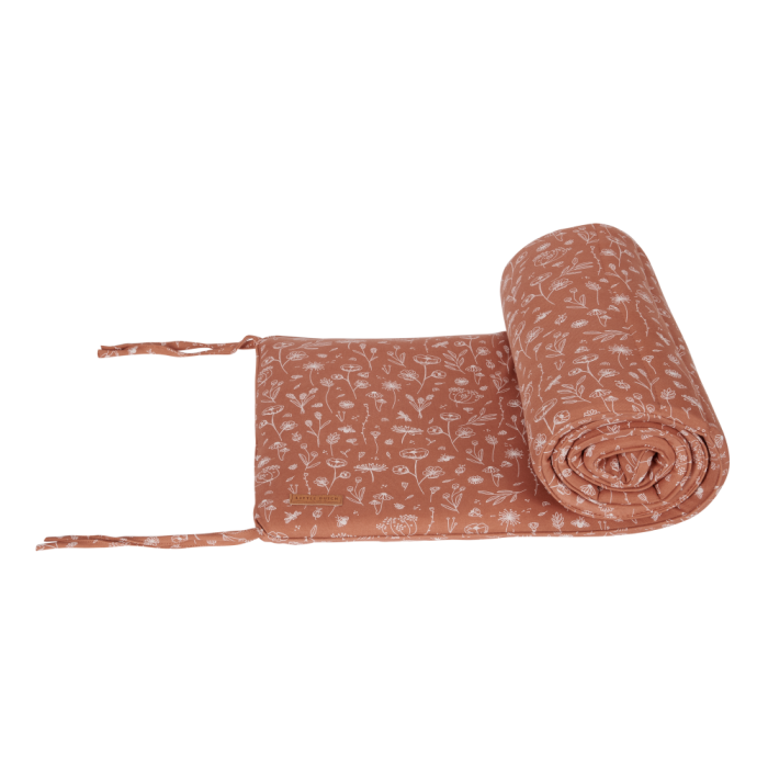Protectie pentru patut - Wild Flowers Rust - Little Dutch Protectie pentru patut - Wild Flowers Rust - Little Dutch