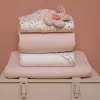 Patura de vara din bumbac - Pure Soft Pink - Little Dutch