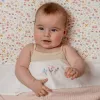 Patura de vara din bumbac - Pure Soft Pink - Little Dutch