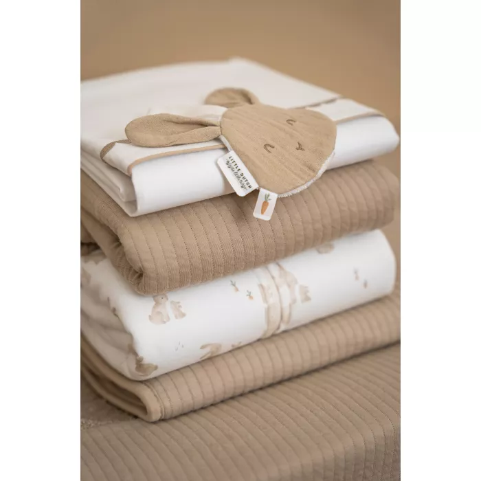 Sac de dormit pentru vara - Baby Bunny - Beige - Little Dutch